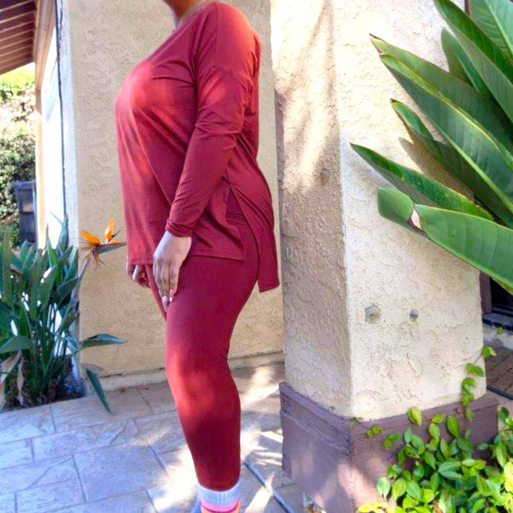 Long sleeve loungewear set